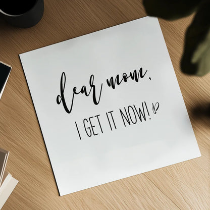 Mom Inspiration I by Wild Apple Portfolio. Shown as a detailed flat fine art print, highlighting archival giclee quality. Available as an archival giclee rolled canvas, fine art paper, or poster print. SKU 54320a.