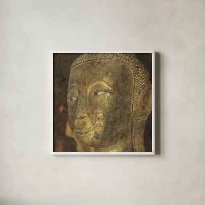 Moment of Zen II by Wild Apple Portfolio. Shown in a crisp white glass frame for a clean and minimalist style. Available as an archival giclee rolled canvas, fine art paper, or poster print. SKU 38987a.