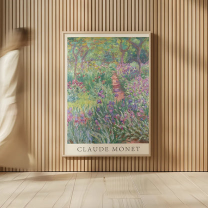 Monet Museum Poster II by Wild Apple Portfolio. shown as over sized large wall art. Available as an archival giclee rolled canvas, fine art paper, or poster print. SKU 99973h.