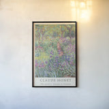 Monet Museum Poster II by Wild Apple Portfolio. shown as a paper print in a black flame. Available as a archival giclee rolled canvas, fine art paper, or poster print. SKU 99973h.