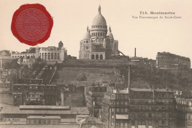 Montmartre by Wild Apple Portfolio. SKU 56794i. Archival Giclee Fine art print for wall decor.
