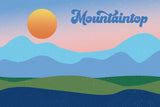 Mountaintop by Wild Apple Portfolio. SKU 65624i. Archival Giclee Fine art print for wall decor.