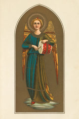 Musical Angel II by Wild Apple Portfolio. SKU 92488h. Archival Giclee Fine art print for wall decor.