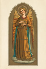 Musical Angel V by Wild Apple Portfolio. SKU 92491h. Archival Giclee Fine art print for wall decor.