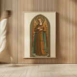 Musical Angel V by Wild Apple Portfolio. shown as over sized large wall art. Available as an archival giclee rolled canvas, fine art paper, or poster print. SKU 92491h.