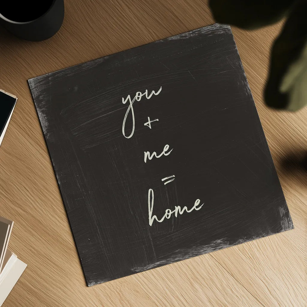 My Home Inspiration I by Wild Apple Portfolio. Shown as a detailed flat fine art print, highlighting archival giclee quality. Available as an archival giclee rolled canvas, fine art paper, or poster print. SKU 48177a.