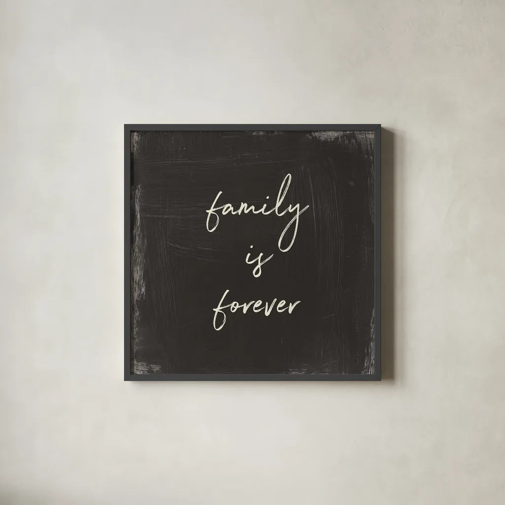 My Home Inspiration III by Wild Apple Portfolio. Shown in a sleek black glass frame for a contemporary gallery look. Available as an archival giclee rolled canvas, fine art paper, or poster print. SKU 48179a.