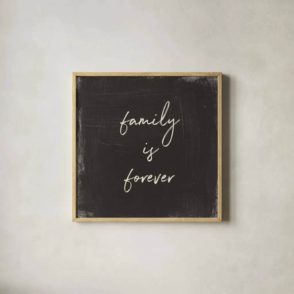 My Home Inspiration III by Wild Apple Portfolio. Shown in a natural wood glass frame for a timeless modern aesthetic. Available as an archival giclee rolled canvas, fine art paper, or poster print. SKU 48179a.