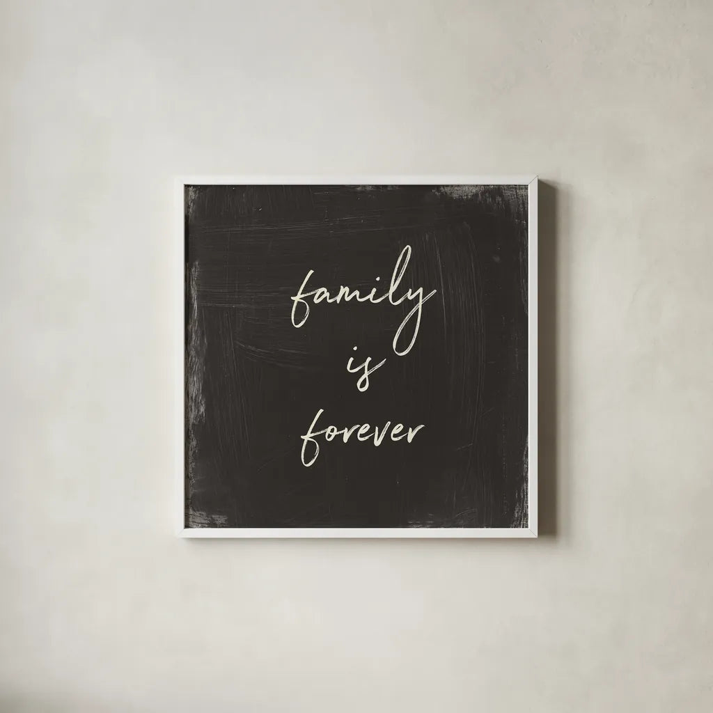 My Home Inspiration III by Wild Apple Portfolio. Shown in a crisp white glass frame for a clean and minimalist style. Available as an archival giclee rolled canvas, fine art paper, or poster print. SKU 48179a.