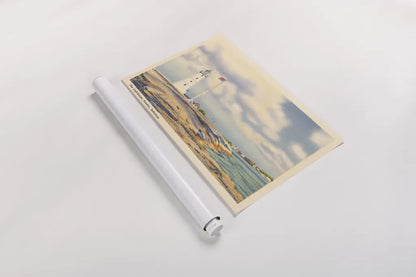 Nassau Lighthouse by Wild Apple Portfolio. shown as a rolled paper print. Available as archival giclee rolled canvas, fine art paper, or poster print. SKU 75652i.