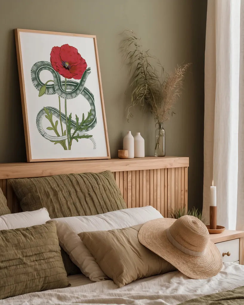 Natural Beauty I Crop by Wild Apple Portfolio. shown as a paper print in a natural frame. Available as a archival giclee rolled canvas, fine art paper, or poster print. SKU 56874h.