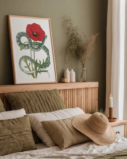 Natural Beauty I Crop by Wild Apple Portfolio. shown as a paper print in a natural frame. Available as a archival giclee rolled canvas, fine art paper, or poster print. SKU 56874h.