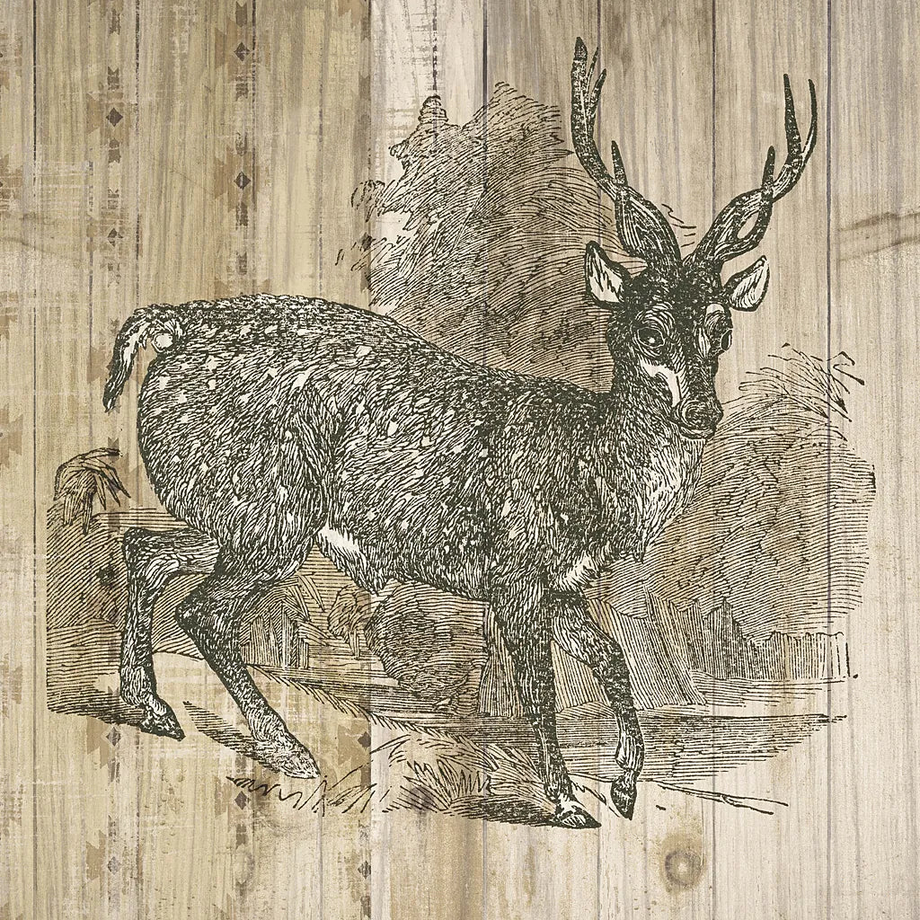 Natural History Lodge III by Wild Apple Portfolio. SKU 18654a. Archival Giclee Fine art print for wall decor.