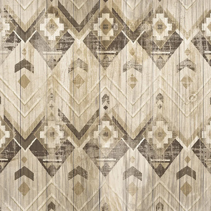 Natural History Lodge Pattern VI by Wild Apple Portfolio. SKU 21492a. Archival Giclee Fine art print for wall decor.