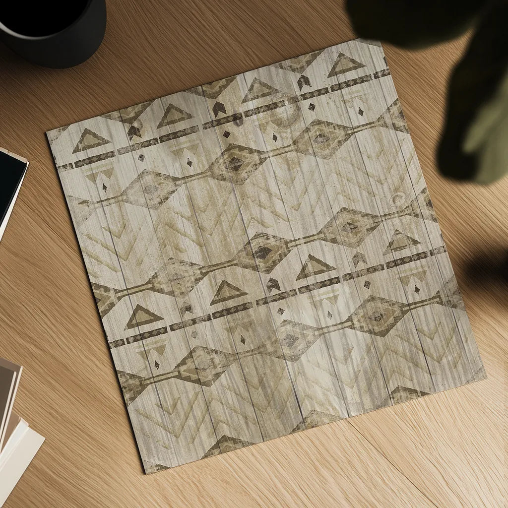 Natural History Lodge Pattern VII by Wild Apple Portfolio. Shown as a detailed flat fine art print, highlighting archival giclee quality. Available as an archival giclee rolled canvas, fine art paper, or poster print. SKU 21493a.