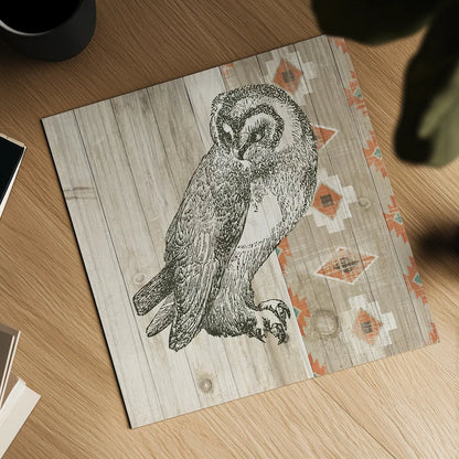 Natural History Lodge Southwest I by Wild Apple Portfolio. Shown as a detailed flat fine art print, highlighting archival giclee quality. Available as an archival giclee rolled canvas, fine art paper, or poster print. SKU 18944a.