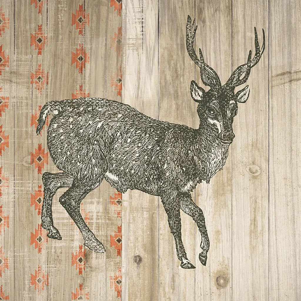 Natural History Lodge Southwest III by Wild Apple Portfolio. SKU 18946a. Archival Giclee Fine art print for wall decor.