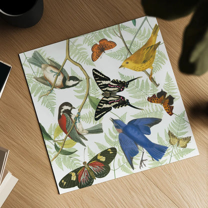 Natures Flight II by Wild Apple Portfolio. Shown as a detailed flat fine art print, highlighting archival giclee quality. Available as an archival giclee rolled canvas, fine art paper, or poster print. SKU 48423a.