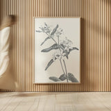 Neutral Botanical IV by Wild Apple Portfolio. shown as over sized large wall art. Available as an archival giclee rolled canvas, fine art paper, or poster print. SKU 30695h.