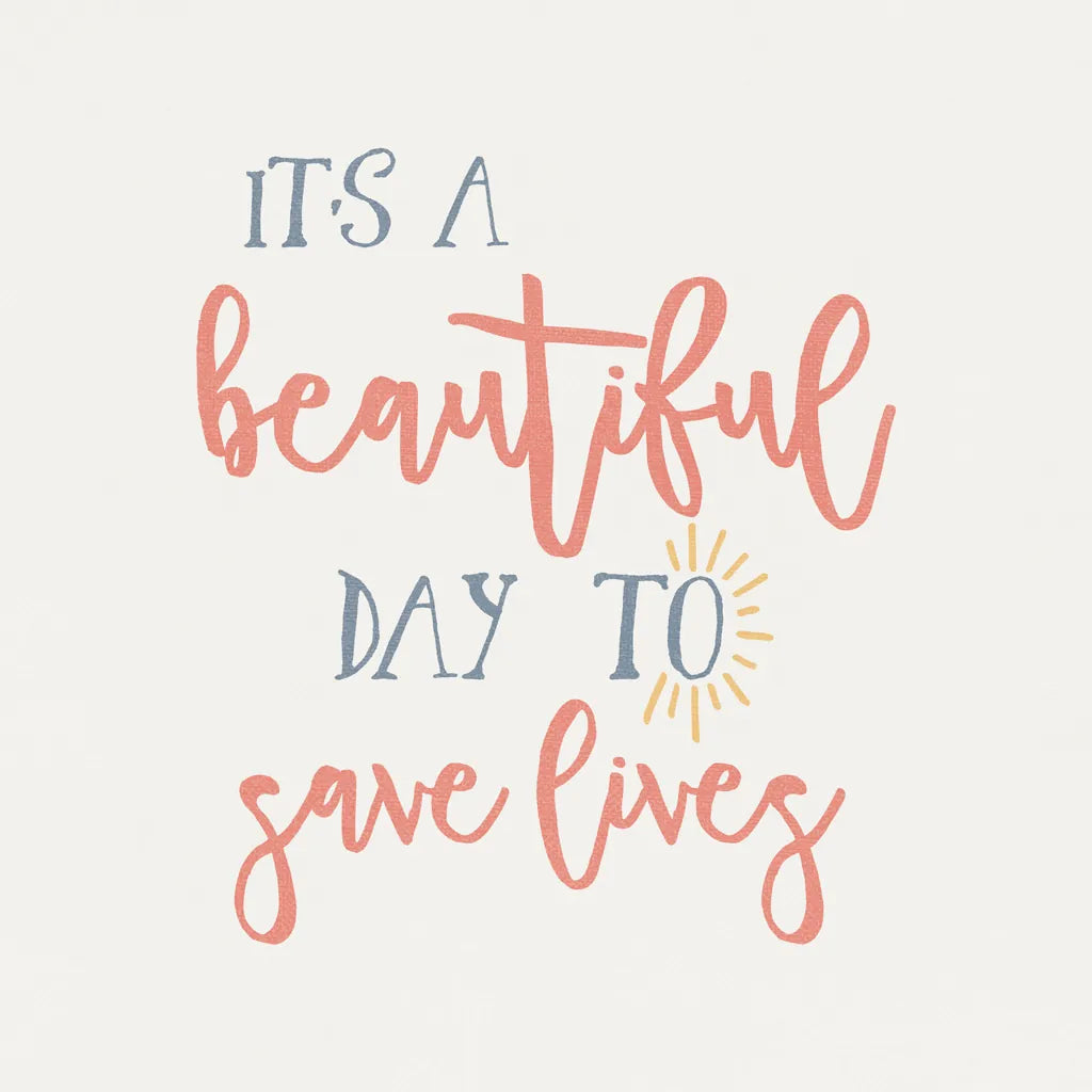 Nurse Inspiration I Color by Wild Apple Portfolio. SKU 54610a. Archival Giclee Fine art print for wall decor.