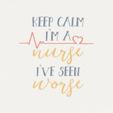 Nurse Inspiration II Color by Wild Apple Portfolio. SKU 54611a. Archival Giclee Fine art print for wall decor.