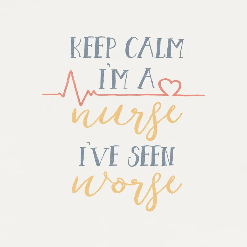 Nurse Inspiration II Color by Wild Apple Portfolio. SKU 54611a. Archival Giclee Fine art print for wall decor.