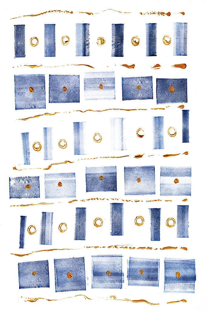 Ocean Blue III by Wild Apple Portfolio. SKU 26366h. Archival Giclee Fine art print for wall decor.