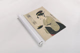 Okita of the Tea House by Wild Apple Portfolio. shown as a rolled paper print. Available as archival giclee rolled canvas, fine art paper, or poster print. SKU 104938h.