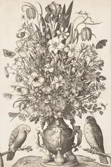 Old World Bouquet by Wild Apple Portfolio. SKU 104856h. Archival Giclee Fine art print for wall decor.
