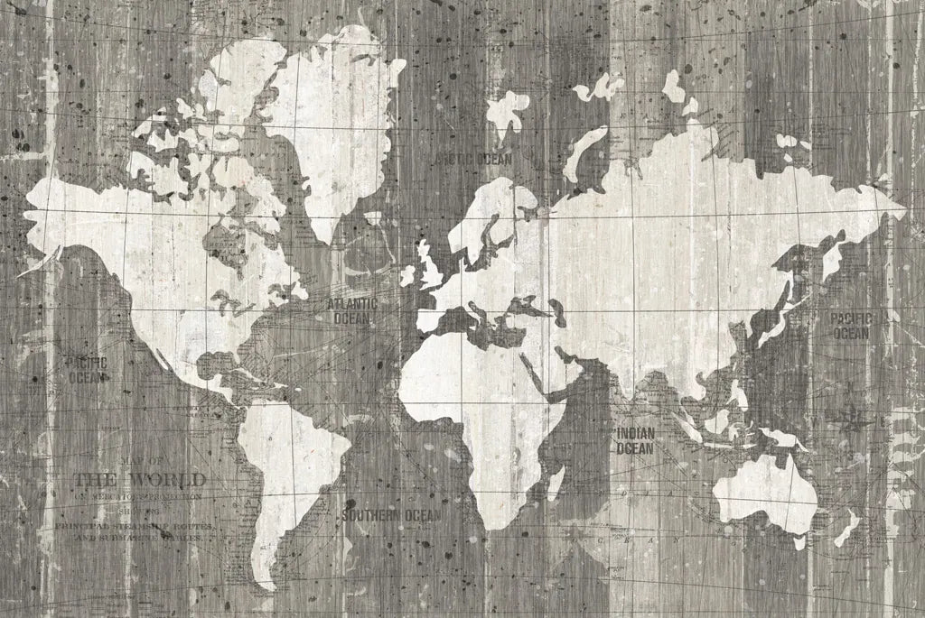 Old World Map Neutral by Wild Apple Portfolio. SKU 41811i. Archival Giclee Fine art print for wall decor.