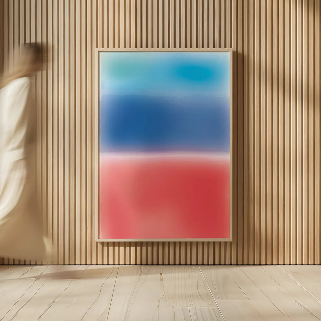 Ombre II by Wild Apple Portfolio. shown as over sized large wall art. Available as an archival giclee rolled canvas, fine art paper, or poster print. SKU 80715h.