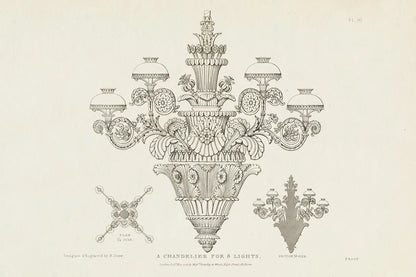 Ornamental Metal Work X Light by Wild Apple Portfolio. SKU 42715i. Archival Giclee Fine art print for wall decor.