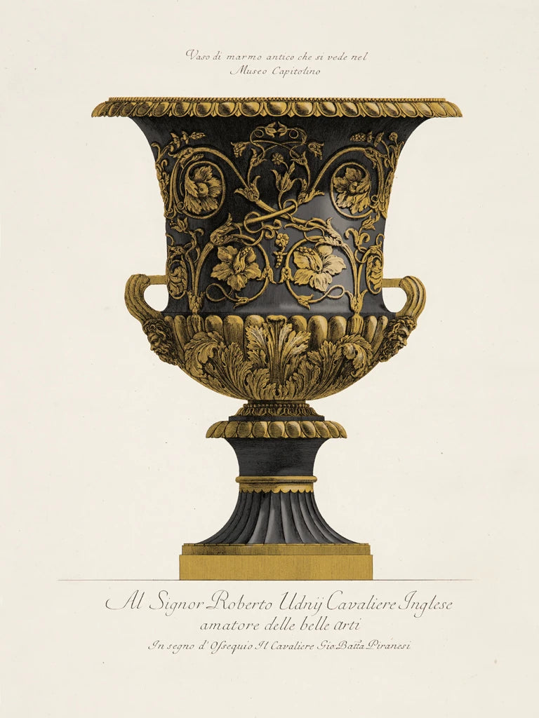Ornate Antique Urns I by Wild Apple Portfolio