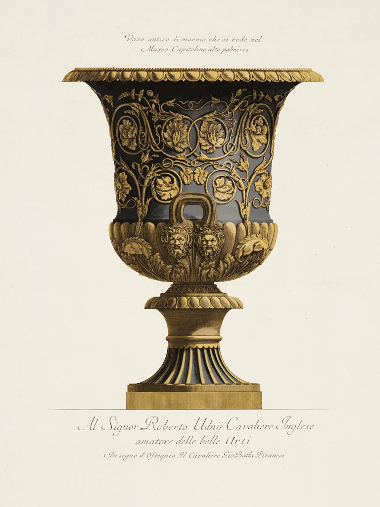 Ornate Antique Urns II by Wild Apple Portfolio