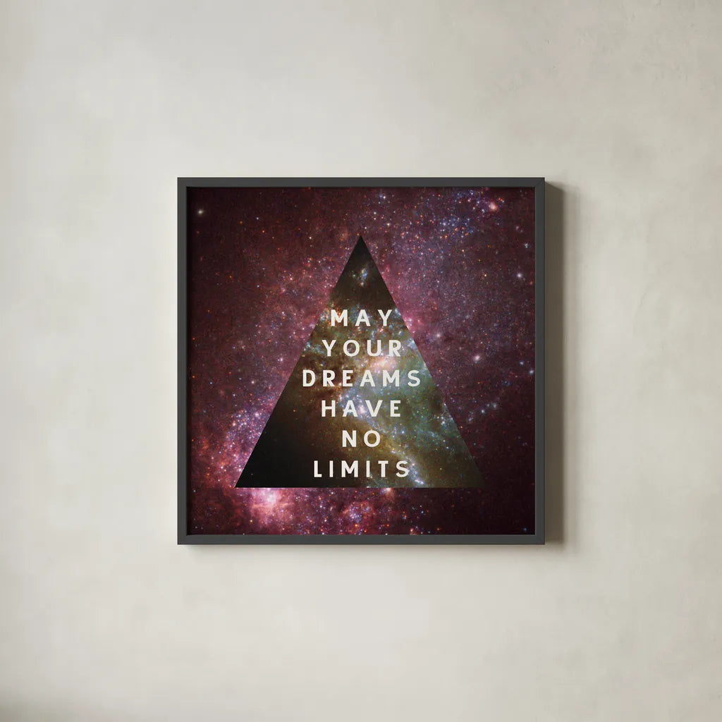 Out of this World II by Wild Apple Portfolio. Shown in a sleek black glass frame for a contemporary gallery look. Available as an archival giclee rolled canvas, fine art paper, or poster print. SKU 49837a.