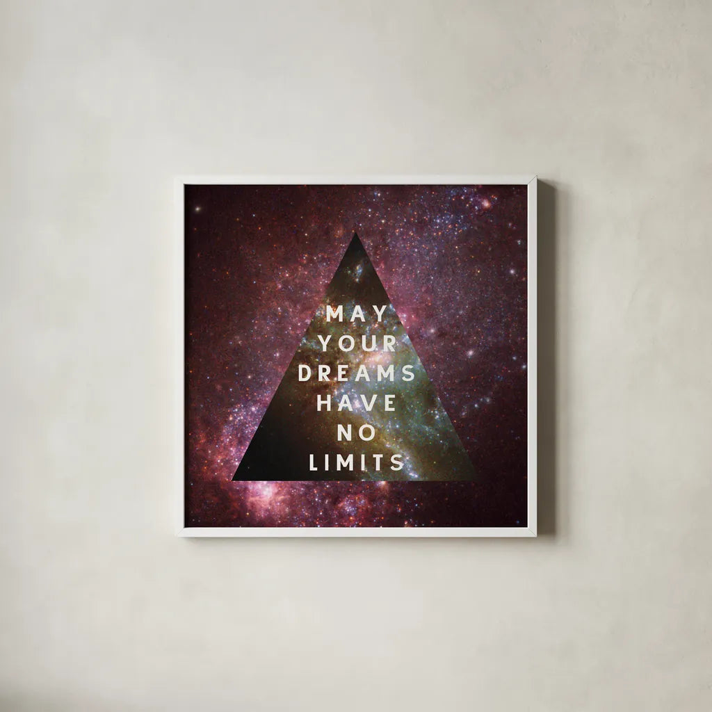 Out of this World II by Wild Apple Portfolio. Shown in a crisp white glass frame for a clean and minimalist style. Available as an archival giclee rolled canvas, fine art paper, or poster print. SKU 49837a.