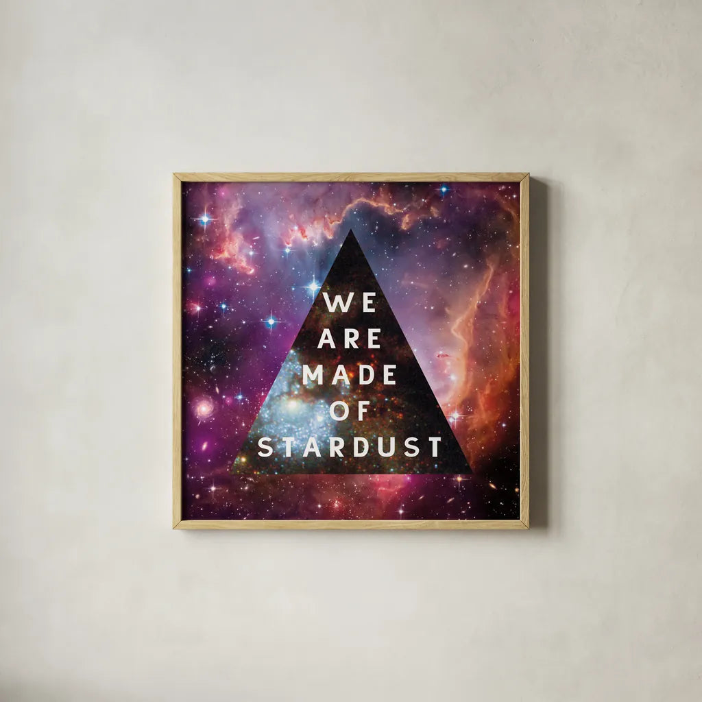 Out of this World IV by Wild Apple Portfolio. Shown in a natural wood glass frame for a timeless modern aesthetic. Available as an archival giclee rolled canvas, fine art paper, or poster print. SKU 49839a.