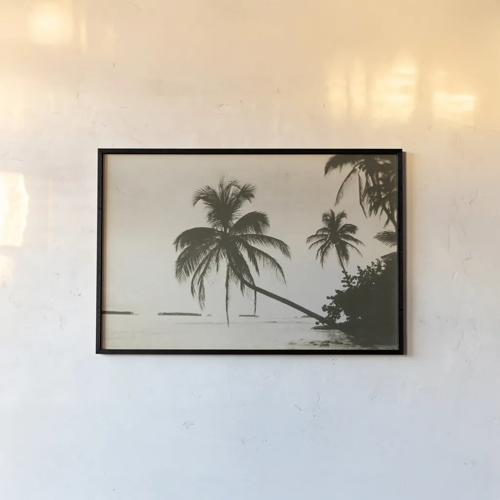 Palm Beach I by Wild Apple Portfolio. shown as a paper print in a black flame. Available as a archival giclee rolled canvas, fine art paper, or poster print. SKU 74493i.