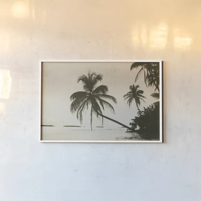 Palm Beach I by Wild Apple Portfolio. shown as a paper print in a white frame. Available as a archival giclee rolled canvas, fine art paper, or poster print. SKU 74493i.