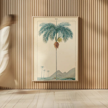 Palm Tree by Wild Apple Portfolio. shown as over sized large wall art. Available as an archival giclee rolled canvas, fine art paper, or poster print. SKU 88449h.