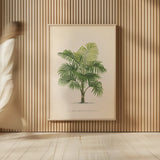 Palmier PL X by Wild Apple Portfolio. shown as over sized large wall art. Available as an archival giclee rolled canvas, fine art paper, or poster print. SKU 25319h.