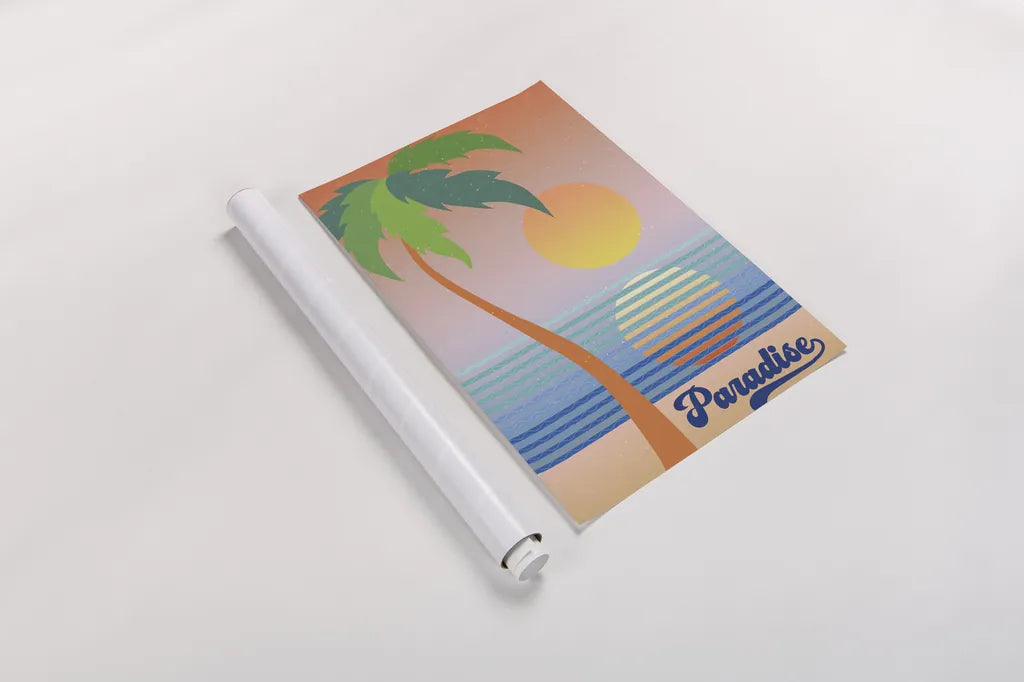 Paradise by Wild Apple Portfolio. shown as a rolled paper print. Available as archival giclee rolled canvas, fine art paper, or poster print. SKU 65625h.