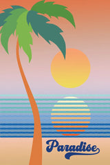 Paradise Clean by Wild Apple Portfolio. SKU 71262h. Archival Giclee Fine art print for wall decor.