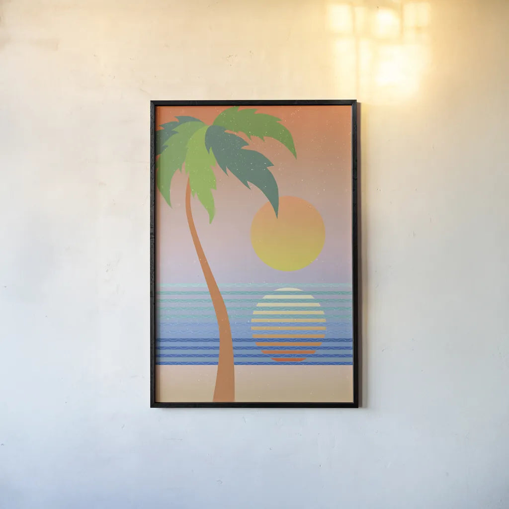 Paradise No Words by Wild Apple Portfolio. shown as a paper print in a black flame. Available as a archival giclee rolled canvas, fine art paper, or poster print. SKU 70431h.