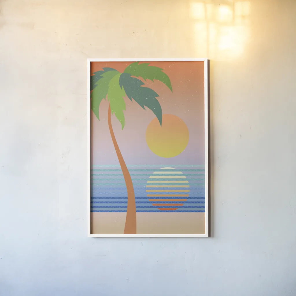 Paradise No Words by Wild Apple Portfolio. shown as a paper print in a white frame. Available as a archival giclee rolled canvas, fine art paper, or poster print. SKU 70431h.