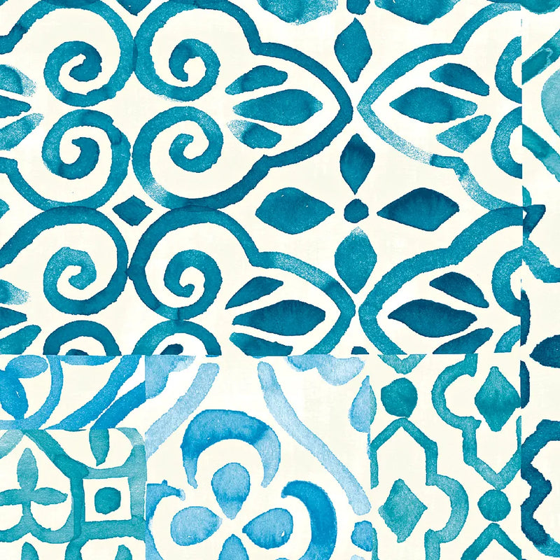Patterns of Morocco Tile III by Wild Apple Portfolio. SKU 74301a. Archival Giclee Fine art print for wall decor.