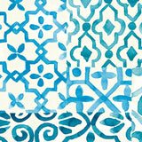 Patterns of Morocco Tile IX by Wild Apple Portfolio. SKU 74305a. Archival Giclee Fine art print for wall decor.