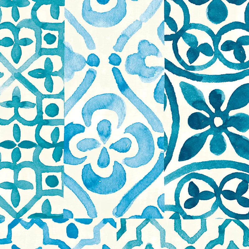 Patterns of Morocco Tile VI by Wild Apple Portfolio. SKU 74309a. Archival Giclee Fine art print for wall decor.