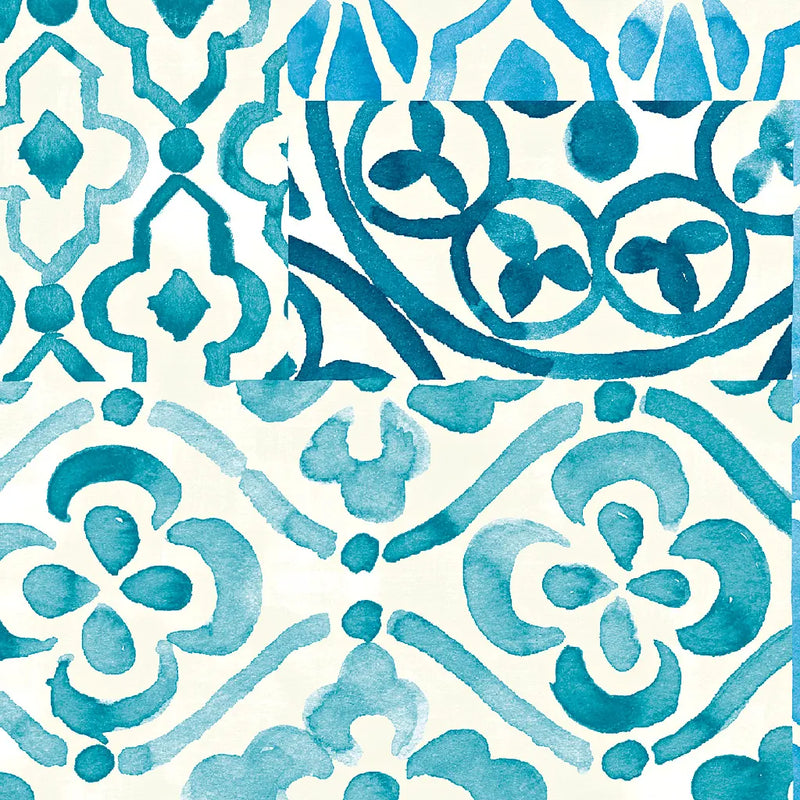 Patterns of Morocco Tile VII by Wild Apple Portfolio. SKU 74311a. Archival Giclee Fine art print for wall decor.