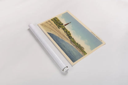 Pensacola Lighthouse by Wild Apple Portfolio. shown as a rolled paper print. Available as archival giclee rolled canvas, fine art paper, or poster print. SKU 75651i.